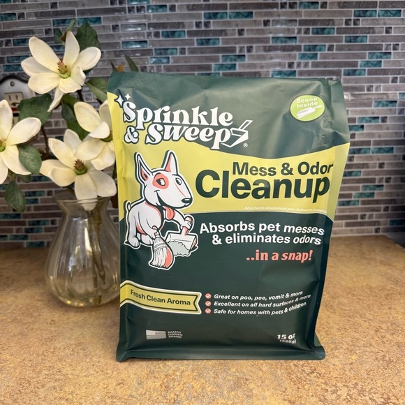 Sprinkle & Sweep Other - New Sprinkle and Sweep pet deodorizer